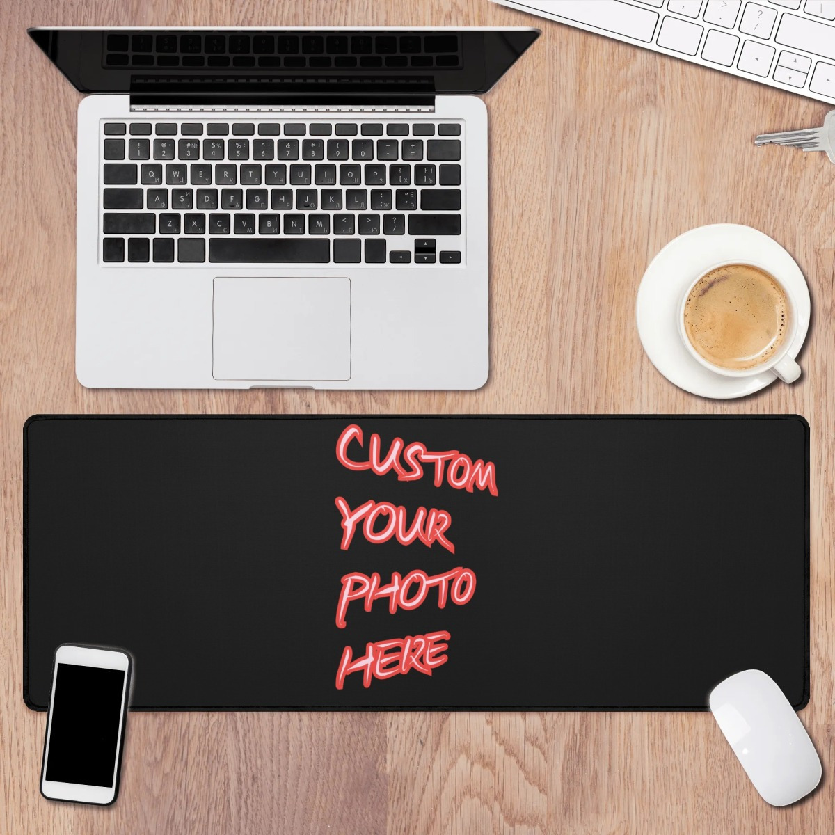 Gaming Accessories Photo - Tapis de souris personnalisé avec photo,