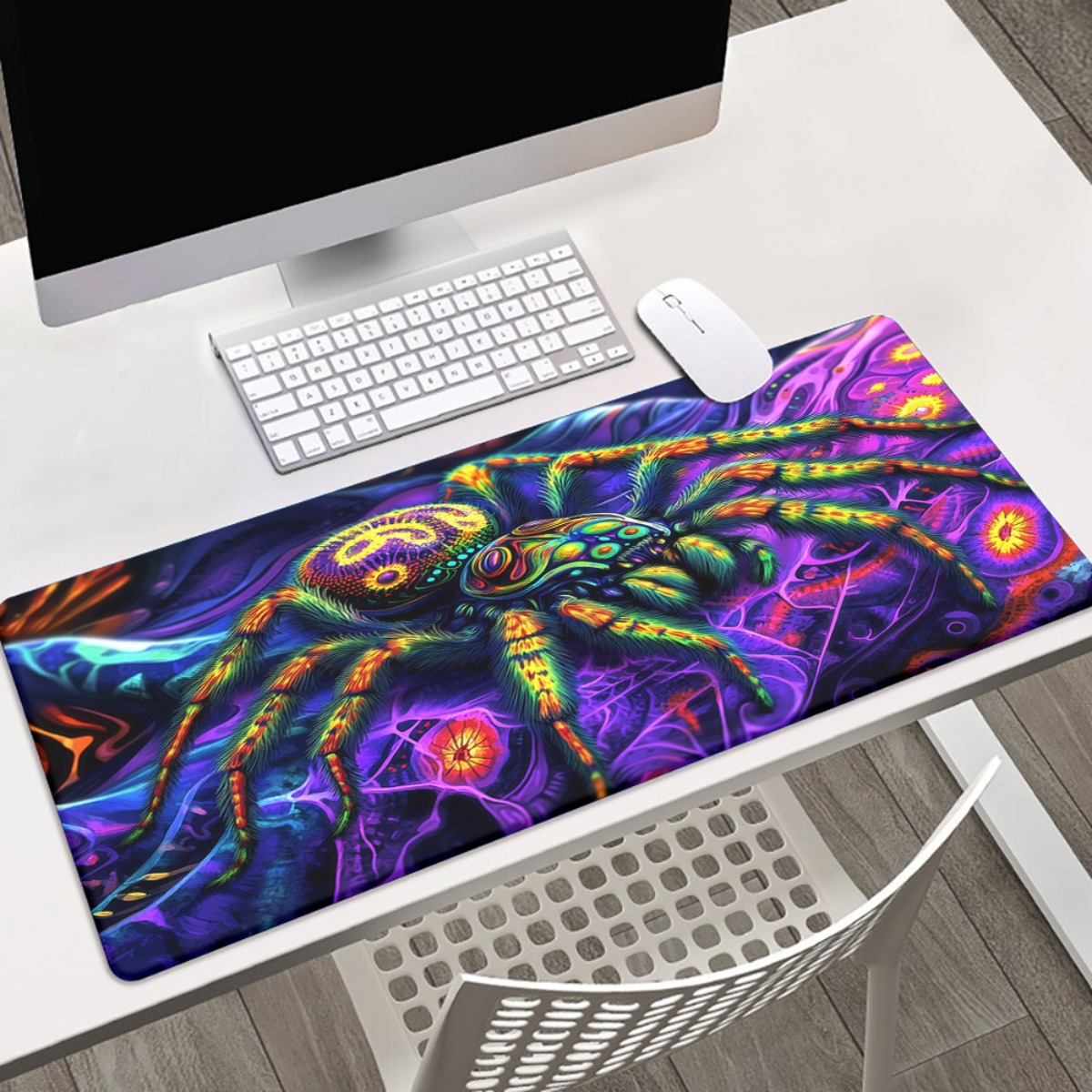 Gaming Accessories Brands - Tapis de souris Spider Vibrant, tapis