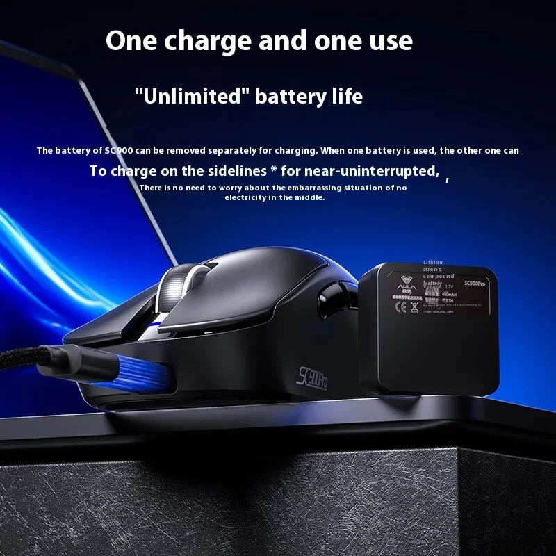Gaming Accessories Gamer - AULA SC900 souris Paw3950 Tri Mode