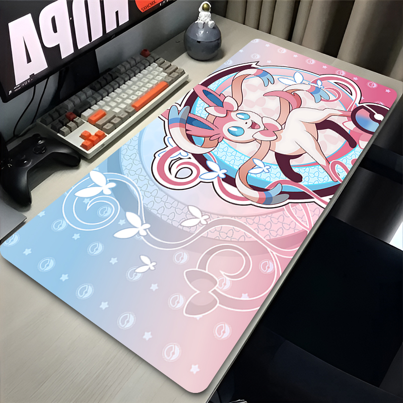Gaming Accessories Gamer - Grand tapis de souris rose mignon
