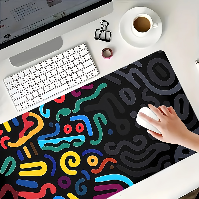 Tapis de souris à lignes color - Gaming Accessories Brands avis et prix