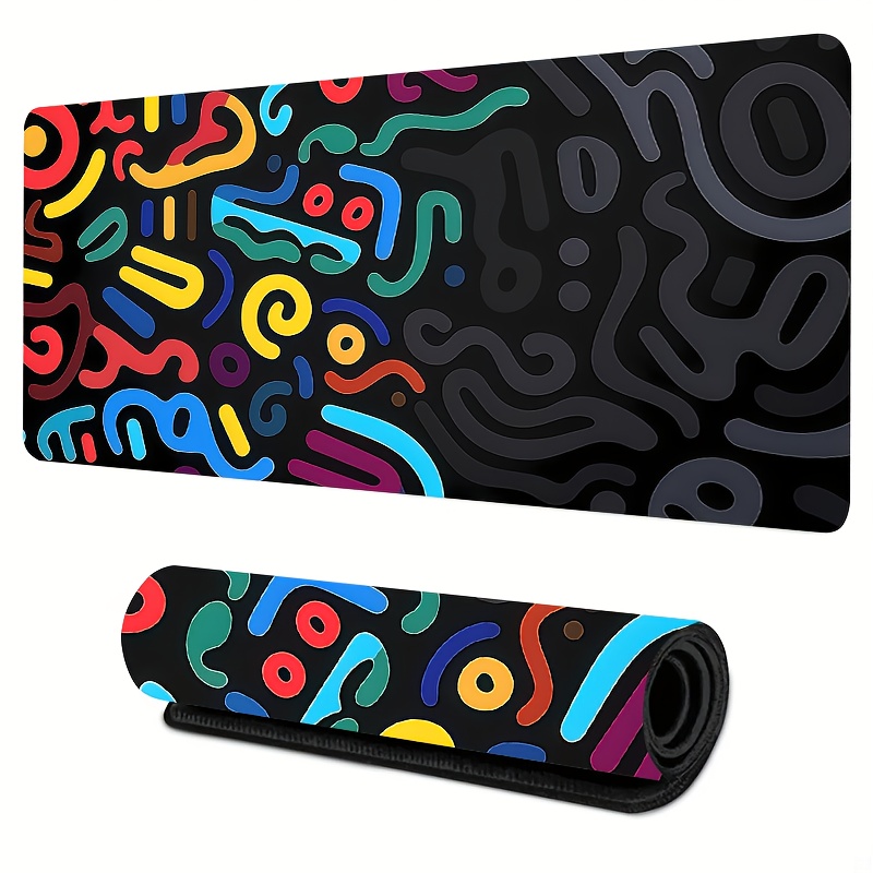 Tapis de souris à lignes color - Gaming Accessories Brands avis et prix
