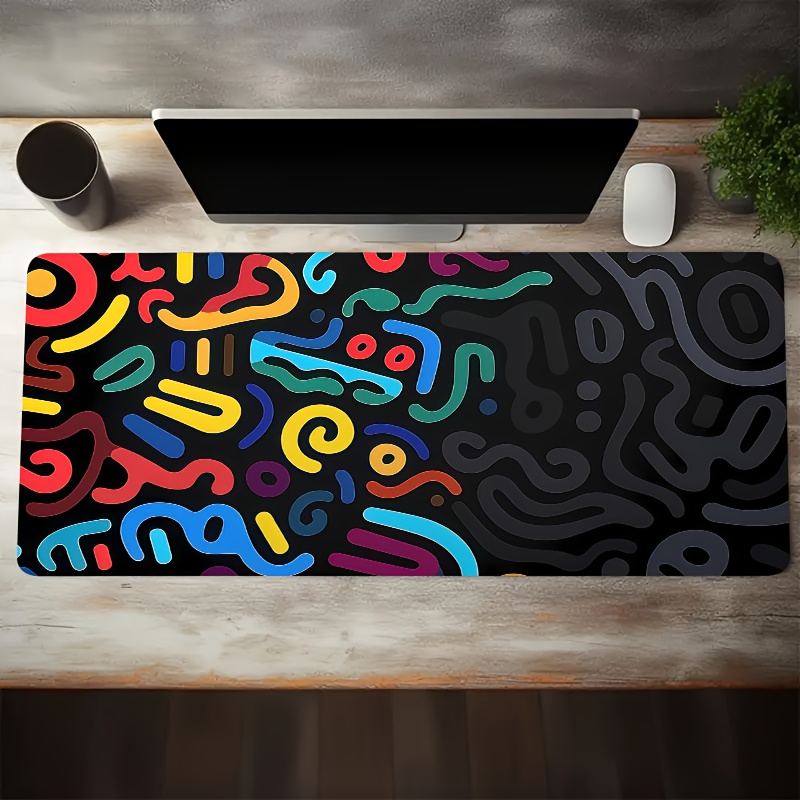Tapis de souris à lignes color - Gaming Accessories Brands avis et prix