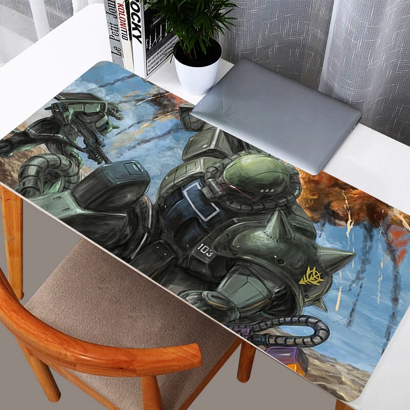 90x40 cm Gundam Zaku II tapis  - Gaming Accessories Gamer avis et prix