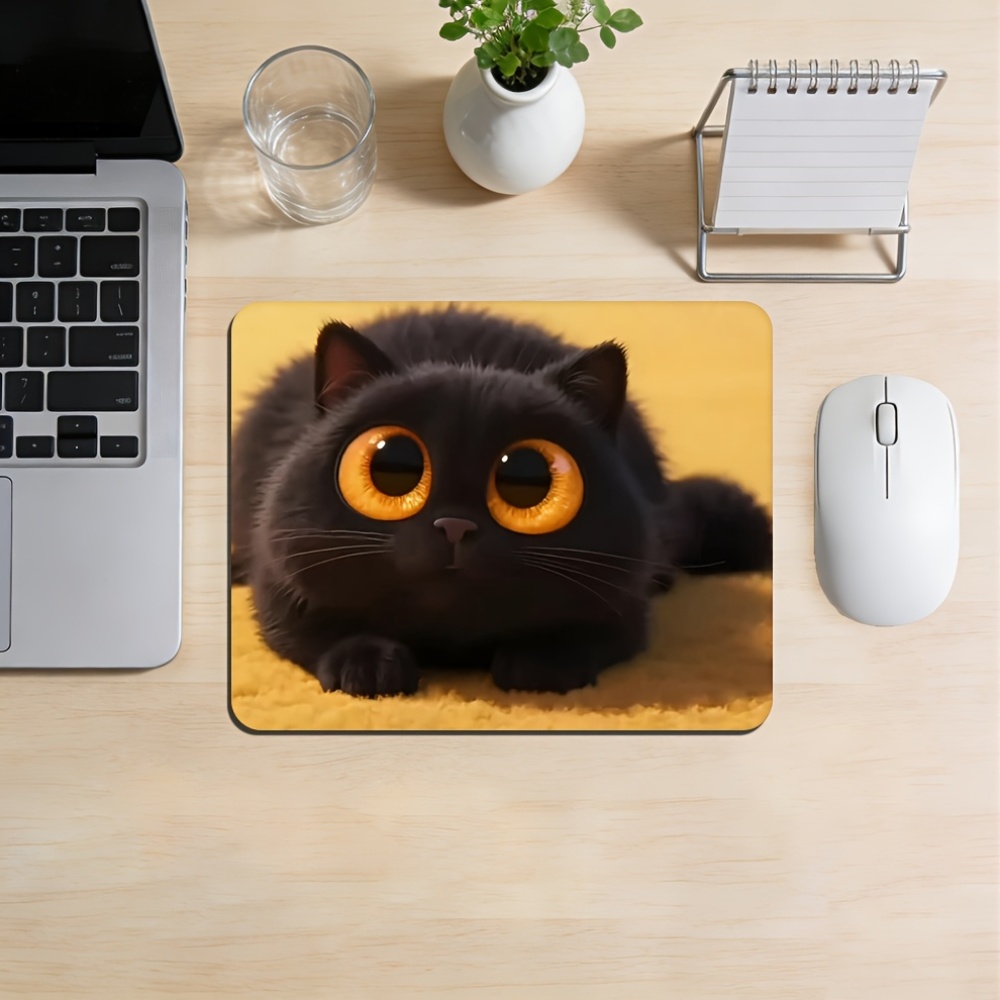 Tapis de souris Black Cat en f - Gaming Accessories Brands avis et prix