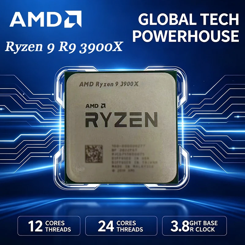 Processeur AMD Ryzen 9 3900X 1 - Amd Cpu Ryzen 9 avis et prix