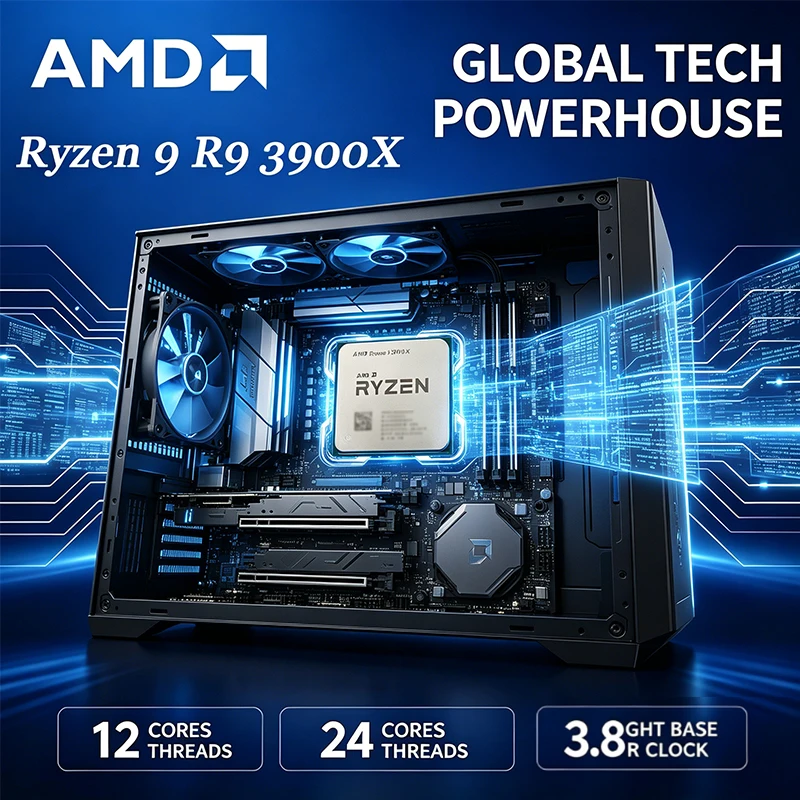 Processeur AMD Ryzen 9 3900X 1 - Amd Cpu Ryzen 9 avis et prix